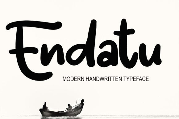 Endatu – A Modern Handwritten Font That Stands Out