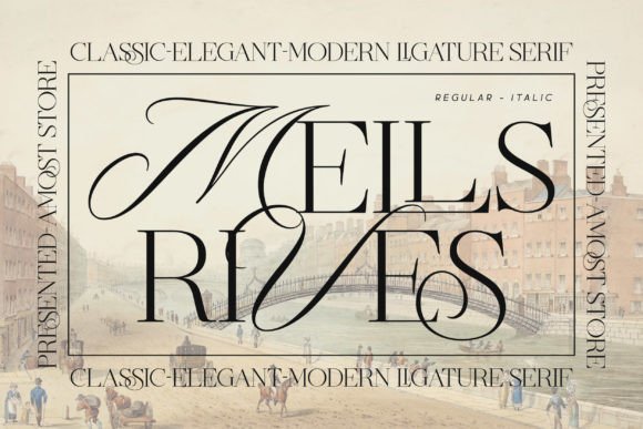 Mells Rives – A Classic Serif Font Worth Knowing