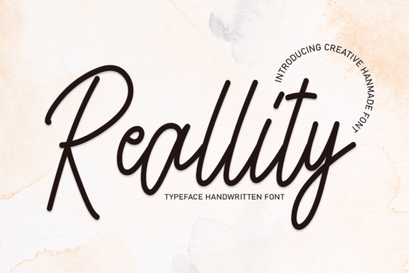 Reallity: The Handwritten Font That Elevates Every Design